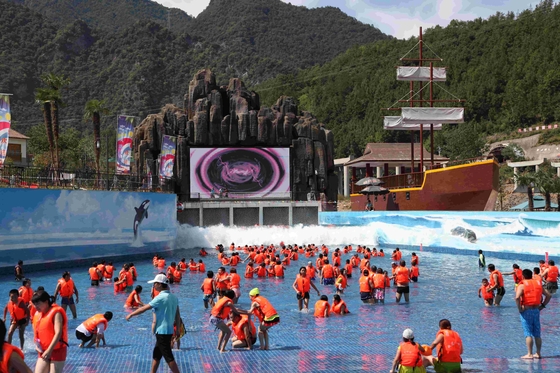 Attraktive Wasser-Park-Wellenbad-/Aqua-Park-Wellenbad-Ausrüstung
