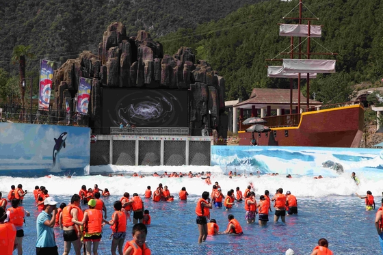 Kundengebundene Wasserpark Wellen-Maschine für Familien-Spaß im Aqua-Park