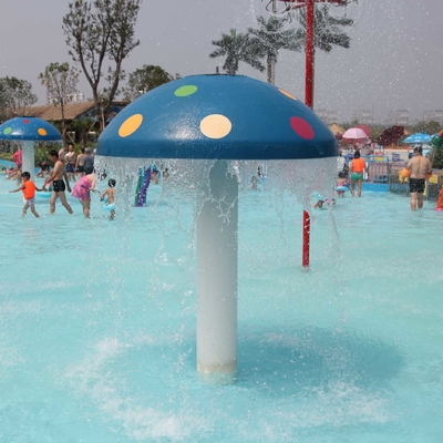 Kundengebundene Spray-Pilz Waterpark-Ausrüstung des Fiberglas-/PVC für Kinderspiele