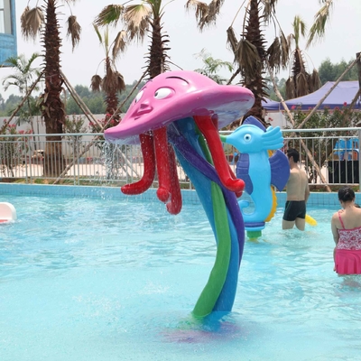 Fiberglas-Wasser-Spray-Park-Ausrüstung im Freien/Wasserspielgeräte für Kinder