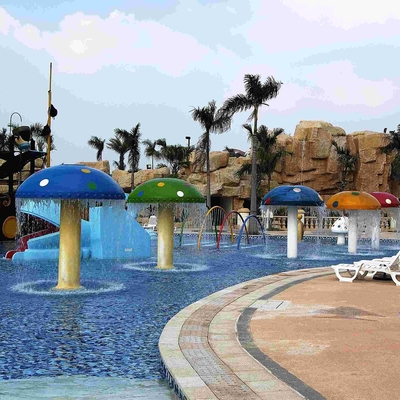 Bunte Karpfen-Spray-Park-Ausrüstung für Kinder/Kinder in der Wasser-Park-Fiberglas-Ausrüstung