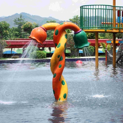 Bunte Fiberglas-Spray-Wasser-Ausrüstung für Kinder/Kinder fertigte Produkte besonders an