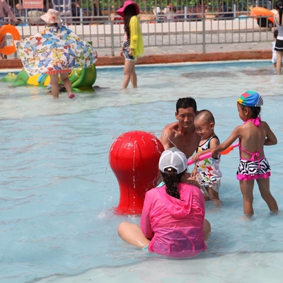 Kundengebundene Karpfen-Karton-Spray-Park-Ausrüstung für Kinder-/Kinderspaß im Swimmingpool