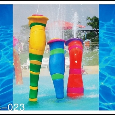 Fiberglas-Aqua-Park-Ausrüstungs-, Kinder-und Erwachsen-Wasser-Spiel-Aqua-Spiel-Struktur für Wasser-Park