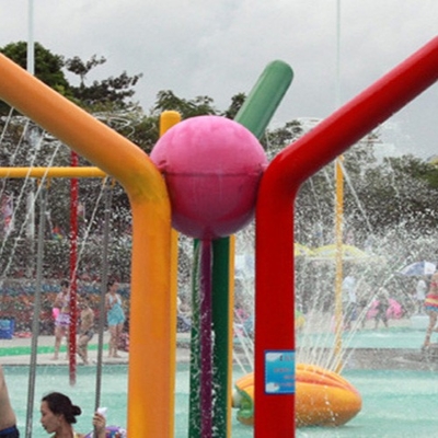 Fiberglas-Aqua-Park-Ausrüstungs-, Kinder-und Erwachsen-Wasser-Spiel-Aqua-Spiel-Struktur für Wasser-Park