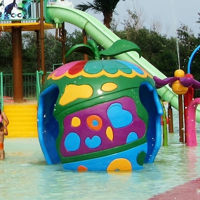 Großes Fiberglas und PVC sprühen Park-Ausrüstung für 3 | 5 Personen