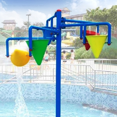 Großes Fiberglas und PVC sprühen Park-Ausrüstung für 3 | 5 Personen