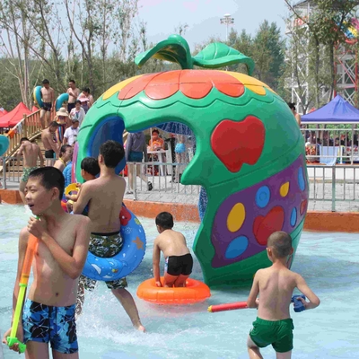 Freizeitpark-wechselwirkendes Kleinkind-Spielgeräte-Aqua-Spiel-Spray-Ikone im Freien