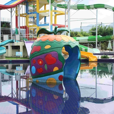 Freizeitpark-wechselwirkendes Kleinkind-Spielgeräte-Aqua-Spiel-Spray-Ikone im Freien