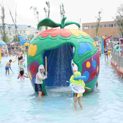 Freizeitpark-wechselwirkendes Kleinkind-Spielgeräte-Aqua-Spiel-Spray-Ikone im Freien