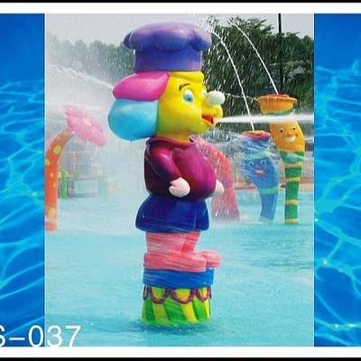 Fiberglasstatue benutzt, um waterpark, Wasserparkausrüstung zu errichten