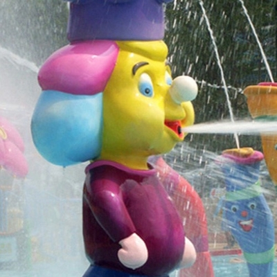 Fiberglasstatue benutzt, um waterpark, Wasserparkausrüstung zu errichten