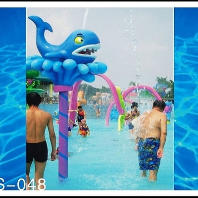 Spray-Park-Ausrüstungs-lustiges Spray-Wal-Spielzeug für Spiel-Wasser-Spiele