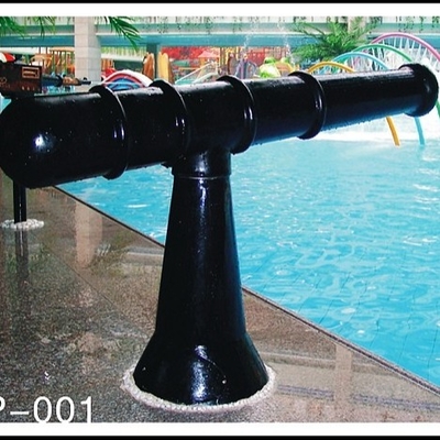 Kundengebundene Spray-Park-Ausrüstung, Fiberglas-Wasser-Farbspritzpistole mit SGS-Wasserrutschelieferanten