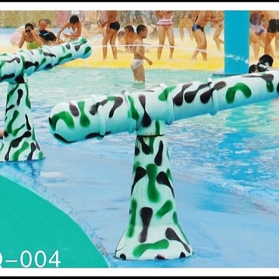 Kundengebundene Spray-Park-Ausrüstung, Fiberglas-Wasser-Farbspritzpistole mit SGS-Wasserrutschelieferanten
