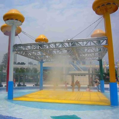 Quallen-Weltgroße Aqua-Spiel-Spray-Park-Ausrüstungs-Karikatur-Stahlstrukturen