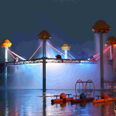 Quallen-Weltgroße Aqua-Spiel-Spray-Park-Ausrüstungs-Karikatur-Stahlstrukturen