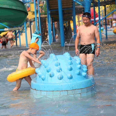 Spray-Aqua-Park-Ausrüstungs-Igel-geformter Wasser-Spielplatz mit dem Regnen