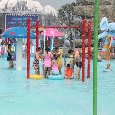 Kinderunterhaltungs-Fiberglas-Aqua-Spielplatz-Spray-Wildpark-Ausrüstung