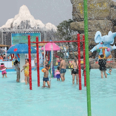 Kinderunterhaltungs-Fiberglas-Aqua-Spielplatz-Spray-Wildpark-Ausrüstung