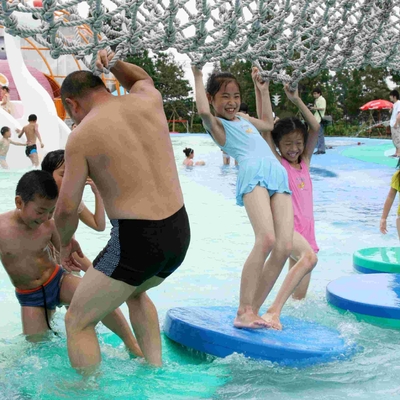Wechselwirkender Wasser-Park-Ausrüstungs-Fiberglas-Lemna-Minderjähriger für Familie