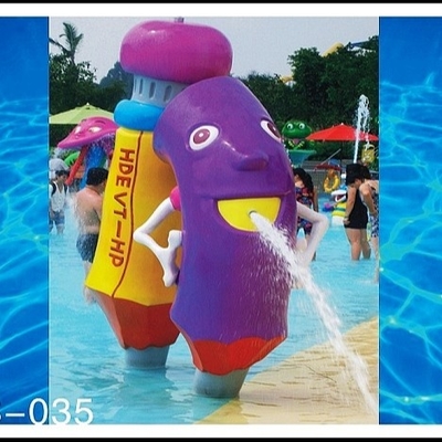 Personen der Kinder-und Erwachsen-Wasser-Park-Ausrüstungs-Spray-Aqua-Spiel-Struktur-3~5 für Kinderwasser-Park