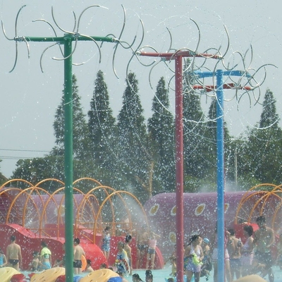 Spray-Wasser-Spiel für Kinder, Karikatur-Art-Fiberglas-Aqua-Park-Ausrüstung für Verkauf