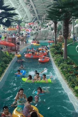 Kundengebundenes Wasser-Park-im Freien faules Fluss-System, Waterpark-Ausrüstung für Gaint-Wasser-Park