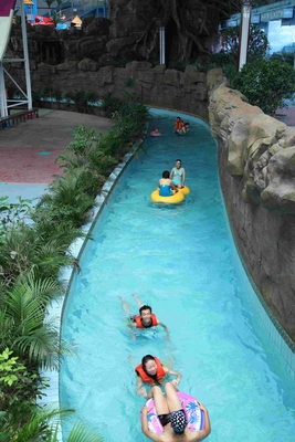 Ferienzentrum-im Freien fauler Flusswasser-Park/Fiberglas Waterpark-Ausrüstung besonders angefertigt