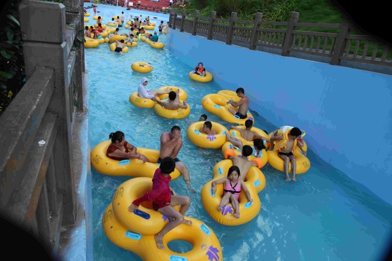 Faule Fluss-Pools des Aqua-Freizeitpark-schwimmenden Geräts für Erwachsenen und Kinder im riesigen Wasser-Park