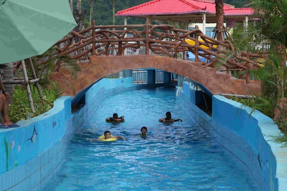 Wasser-Park-im Freien faule Fluss-Vergnügungspark-Ausrüstung FRP für Kinder/Erwachsene im Vergnügungspark