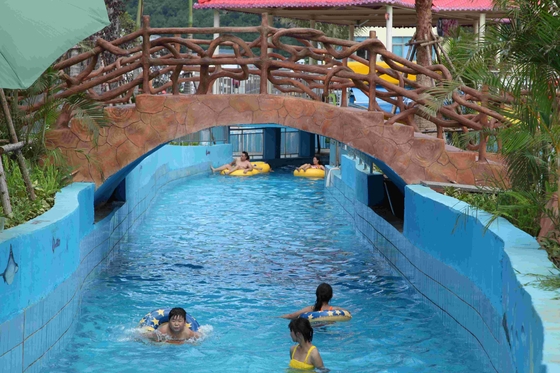 Swimmingpool-Ausrüstungs-Wasser-Park-fauler Fluss für Kinder/Familien-Spaß-Vergnügungspark