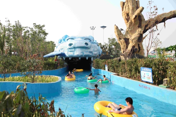 Kundengebundene großer Wasser-Park-faule Flusswasser-Park-Unterhaltung/Fiberglas schiebt