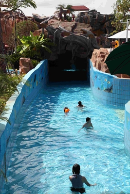 Kundengebundene großer Wasser-Park-faule Flusswasser-Park-Unterhaltung/Fiberglas schiebt
