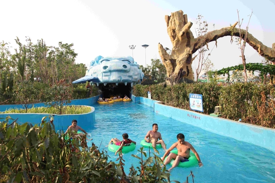 Riesige faule Swimmingpool-Handelswasser-Park-Ausrüstung für Familie