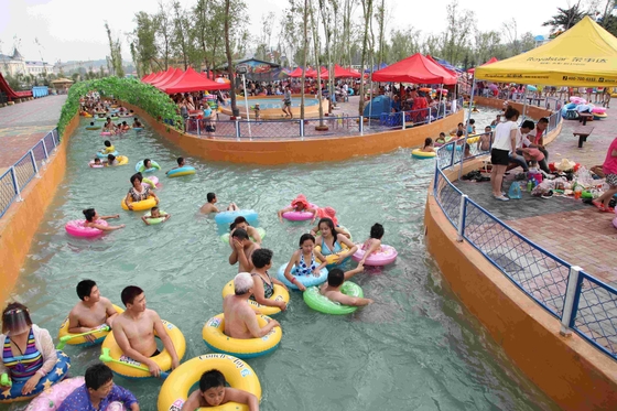 Riesige faule Swimmingpool-Handelswasser-Park-Ausrüstung für Familie