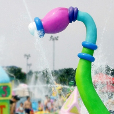 Kundenspezifische Karikatur-Spray-Wasser-Park-Ausrüstung benutztes Aqua-Spiel für Kinderaqua-Park