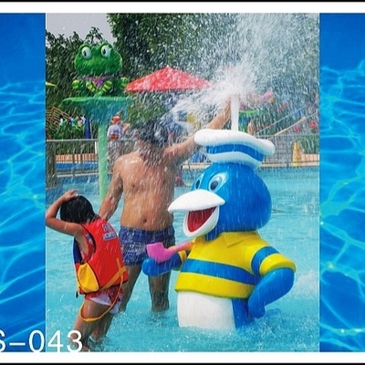 Spray-Park-Ausrüstungs-Enten-Spray-Aqua-Spiel, Wasser Sprayground strukturiert Soem