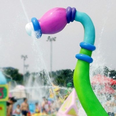 Kundengebundene bunte Karpfen-Spray-Park-Ausrüstung für Kinder/Kinder wässern Spielplatz