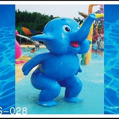 Spray-kleines Elefant-Wasser-Spiel, Aqua-Brunnen-Spiel-Struktur, Spray-Park-Ausrüstung