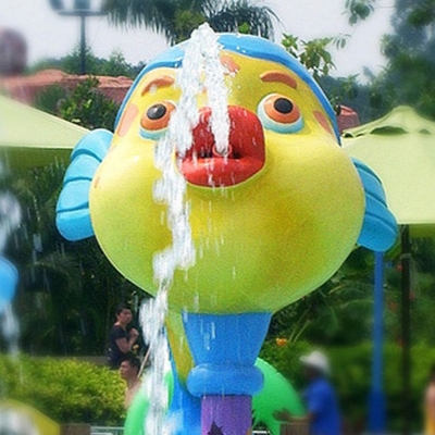 Spray-kleines Elefant-Wasser-Spiel, Aqua-Brunnen-Spiel-Struktur, Spray-Park-Ausrüstung