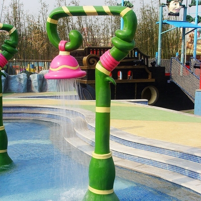 Kundengebundenes Spray-Aqua-Spiel-Wasser-Spiel, Fiberglas-Wasser-Park-Ausrüstung