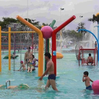 Kundengebundenes Spray-Ikonen-Wasser-Farbspalten-Aqua-Spiel, Aqua-Park-Ausrüstung für Kindererwachsene