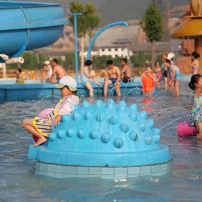 Fiberglas-Wasser-Spielplatzgeräte-Igel-Spray-Produkt für Vergnügungspark