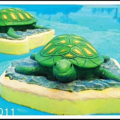 Kundenspezifischer Wasserschildkröte Aqua-Spiel-Wasser-Spielplatz, Spray-Park-Ausrüstung für Kinderwasserpark