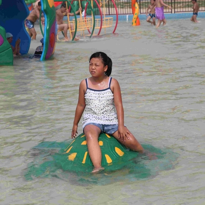 Kundenspezifischer Wasserschildkröte Aqua-Spiel-Wasser-Spielplatz, Spray-Park-Ausrüstung für Kinderwasserpark