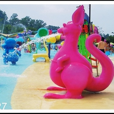 Känguru-Wasser Sprayground-Aqua-Spiel, Wasser-Spielplatz-Spray-Ausrüstung besonders angefertigt