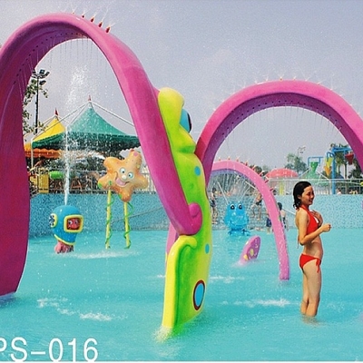 Fiberglas-Wasser-Spielplatz Equipmentv-Spray-Shell-Aqua-Spiel-Fiberglas Sprayground