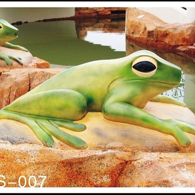Gewohnheit außerhalb die Erholungs-Wasser-der Spielplatzgeräte der Kinder, Spray-Frosch-Aqua-Spiel