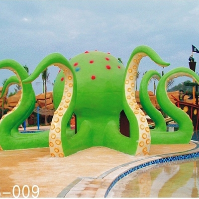 Fiberglas-Kraken-Aqua-Spiel der Vergnügungspark-Familien-Erholung